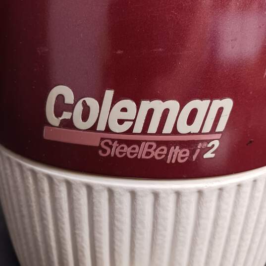 Vintage Coleman Steel Belted 2 Gallon Water Cooler image number 4