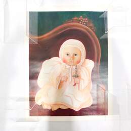 Artist Judith Neville 1983 Signed Numbered Victorian Baby Art Print