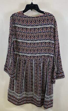 NWT Maeve By Anthropologie Womens Multicolor Abstract Tunic Dress Size Medium alternative image