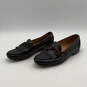Mens Woodstock Black Brown Leather Slip-On Loafer Shoes Size 10.5 D image number 3