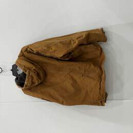 Carhartt Mens Beige Sandstone Sherpa-Lined Sierra Full-Zip Jacket Size 2XL alternative image