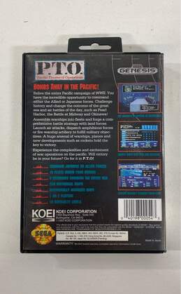 PTO: Pacific Theater of Operations - Sega Genesis (CIB) alternative image