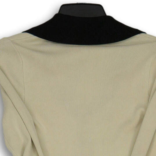 Silky Soft Fitted V-neck Polo Sweater