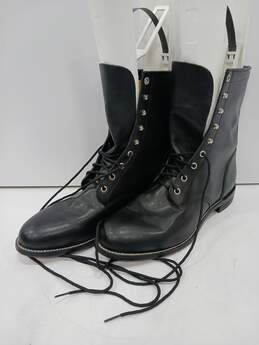Vintage Lace Up Work Boots, Men's Size 10