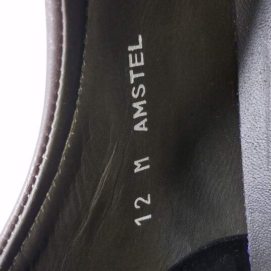 Donald J Pliner Men's Amstel Brown Leather Slip On Shoes Size 12 image number 8