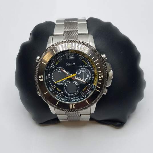 Men's Stauer Diver, Chronograph Stainless Steel Watch image number 1