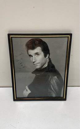 Framed 8 x 10 Photo of Henry Winkler - The Fonz from the TV show "Happy Days" alternative image