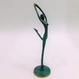 Unbranded Bronze Sculpture of Dancing Woman