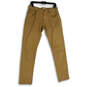 Mens Tan Denim Medium Wash 5 Pocket Design Straight Leg Jeans Size 31x32 image number 1