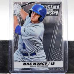 2013 Max Muncy Prizm Draft Picks Pre -Rookie L.A. Dodgers