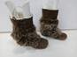 Skechers Women's Somethin' Else Brown Faux Fur Sherpa Lined Boots Size 8.5 image number 2