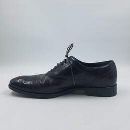 Authentic Salvatore Ferragamo Brown Oxford Dress Shoe Men 8D alternative image