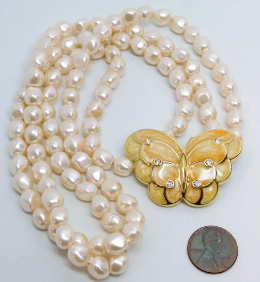 Tutorial: Make a Vintage Style Double Strand Faux Pearl Necklace