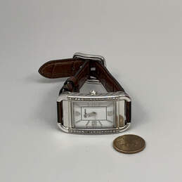 Designer Brighton Monaco Silver-Tone Adjustable Strap Analog Wristwatch alternative image