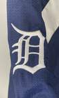 Majestic Blue Unisex Adults Detroit Tigers MLB 1/4 Zip Henley Track Jacket Sz XL image number 7