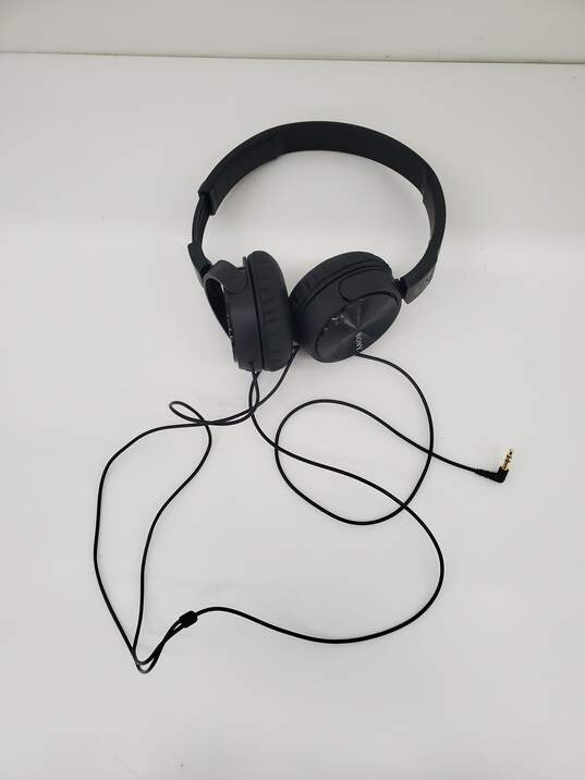 Sony Noise Cancelling Headphones Black ZX110NC