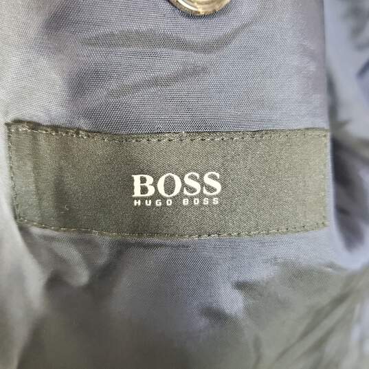 Hugo Boss Men Blue Suit Jacket Sz 36R image number 3