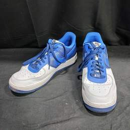 Nike AF1 Blue White Sneakers Men's Size 10.5