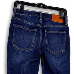 Womens Blue Medium Wash Pockets Stretch Denim Skinny Leg Jeans Size 2/26 alternative image