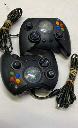 Microsoft Xbox controllers - Lot of 10, mixed color and style >>FOR PARTS<< alternative image