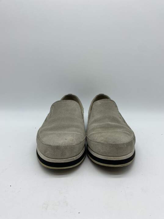 Prada Grey Slip-On Casual Shoe Women 4 image number 1