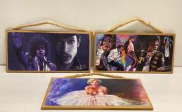 Prince, Michael & Marilyn Hanging Art by Haiyan