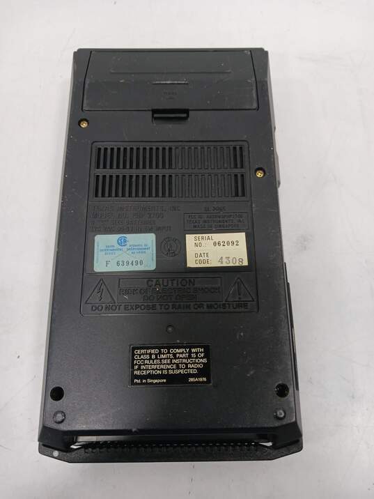 Texas Instruments Model No. PHP-2700 Program Recorder image number 2