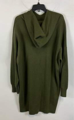 NWT BP Womens Olive Knit Long Sleeve Hooded Pullover Sweater Dress Size 3X alternative image