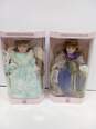 Collectible Memories Handcrafted Jessica & Kimberly Porcelain Dolls - IOB image number 1
