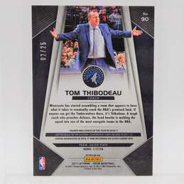 2017-18 Tom Thibodeau Panini Prizm Mojo Prizm /25 alternative image