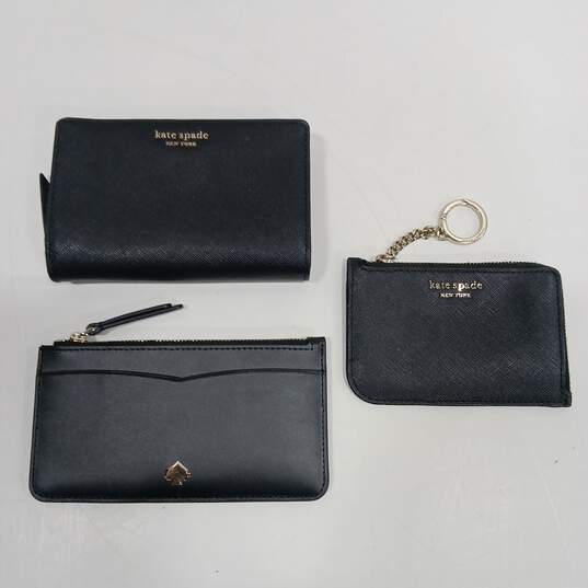 Kate Spade Zip Around Wallets Assorted 3pc Lot image number 1