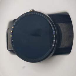 Moto 360 Black With Leather Band Smart Watch alternative image