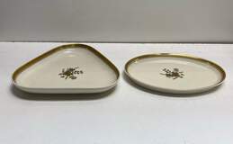 Royal Copenhagen Porcelain Condiment Trays and Pitcher Fine China 3 Pc Set alternative image