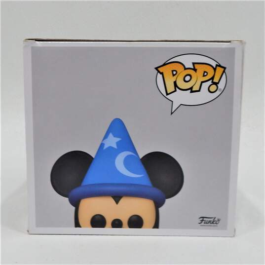 Disney Fantasia Sorcerer Mickey Mouse 993 Jumbo Funko Pop Figure IOB image number 5