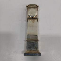 Godinger Silver Tone Miniature Grandfather Style Clock alternative image