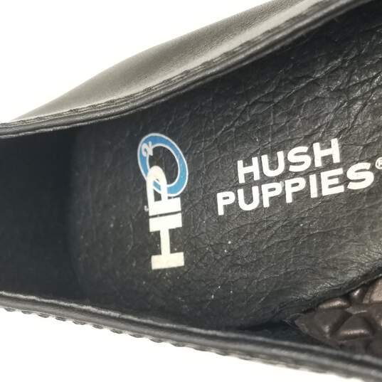 Hush Puppies Women's Heaven Black Leather Loafer Size 6 image number 7
