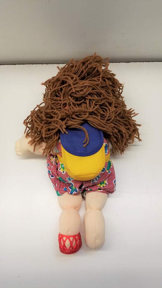 Vintage Cabbage Patch Doll 1995 Mattel Feed Me w/backpack image number 4