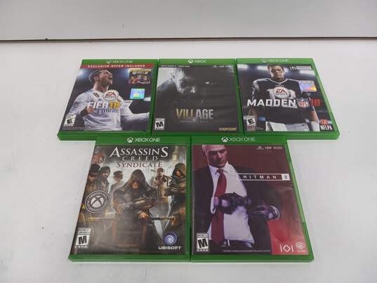 Lot of Assorted Microsoft XBOX One Video Games image number 1