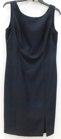 Doncaster Blue Mesh Overlay Dress Women's Size 8