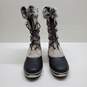 WOMEN'S KHOMBU 'EMILY' SUEDE FAUX FUR LINED 13in BOOTS SIZE 8 image number 3