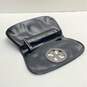 Tory Burch Parker Black Patent Leather Clutch Bag image number 4