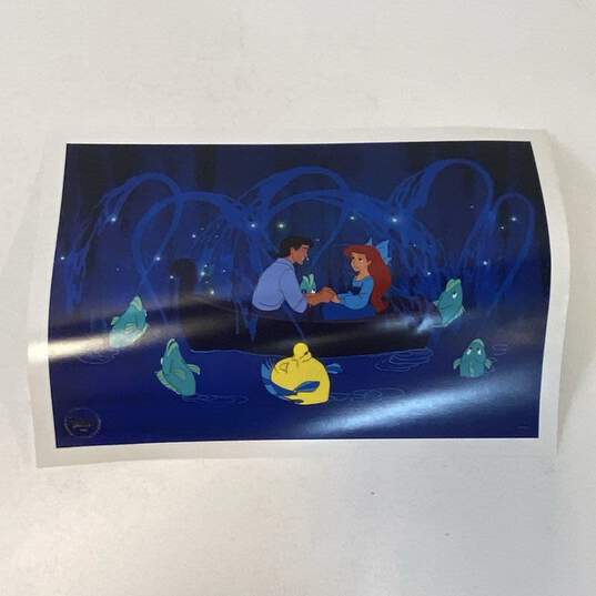 Lot of 4 Little Mermaid Lithographs Print by Disney 2013 image number 5