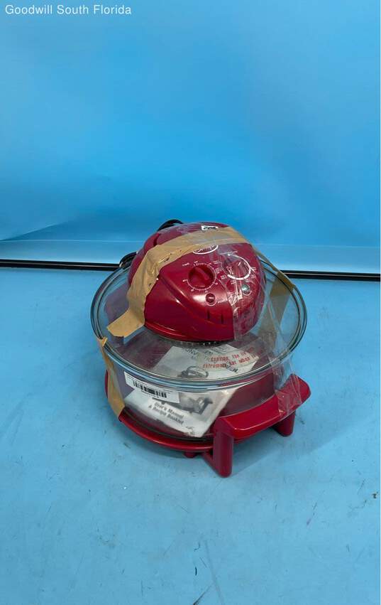 Not Tested Ginny's Kitchenware Halogen Turbo Red Convection Oven image number 1