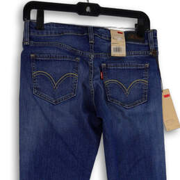 NWT Womens Blue 518 Superlow Denim Medium Wash Bootcut Jeans Size 3M/26 alternative image