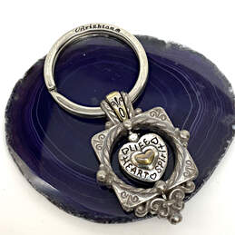 Designer Brighton Silver-Tone Life Heart Spirit Round Ring Key Chain alternative image