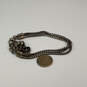 Designer Brighton Silver-Tone Multi-Strand Chain Heart Charm Bracelet image number 2