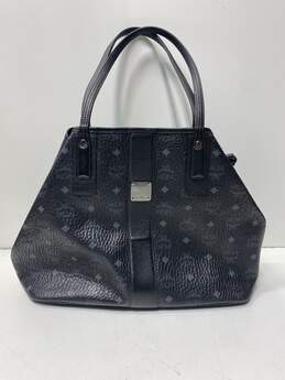 AUTHENTIC MCM Visetos Black Tote Bag