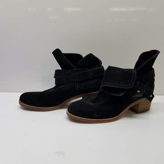 UGG Elora Black Suede Boots Black Size 7 image number 1