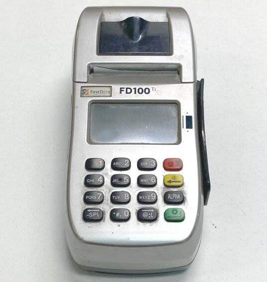 First Data FD 100 Credit Debit Card POS Terminal FOR PARTS OR REPAIR image number 2