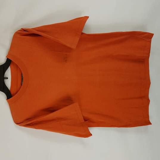 Buy the Armani Jeans Men Orange Vintage T-Shirt M | GoodwillFinds